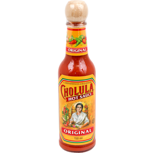 Cholula<sup>®</sup> Hot Sauce Original product by C.M.C. The Food Company - Die Variante Cholula Hot Sauce Original ist eine aromatische Mischung aus Pequin-Chilischoten...