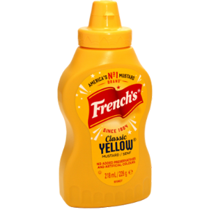 French´s® Yellow Mustard product by C.M.C. The Food Company - Ob zu Hause oder im Diner