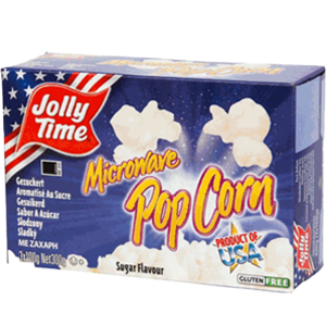 Jolly Time® Popcorn Sugar - C.M.C. The Food Company GmbH - Popcorn für die Zubereitung in der Mikrowelle, gezuckert