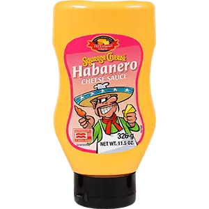Old Fashioned Cheese® Habanero Squeeze Cheese product by C.M.C. The Food Company GmbH - Käse-Sauce mit Habanero-Chilis