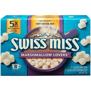 SwissMiss<sup>®</sup> Marshmallow Lovers product by C.M.C. The Food Company GmbH - Eine gelungene Abwechslung in der Tasse!
