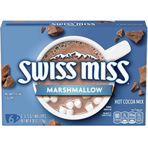 SwissMiss<sup>®</sup> Marshmallow product by C.M.C. The Food Company GmbH - Ein besonders wohlschmeckender